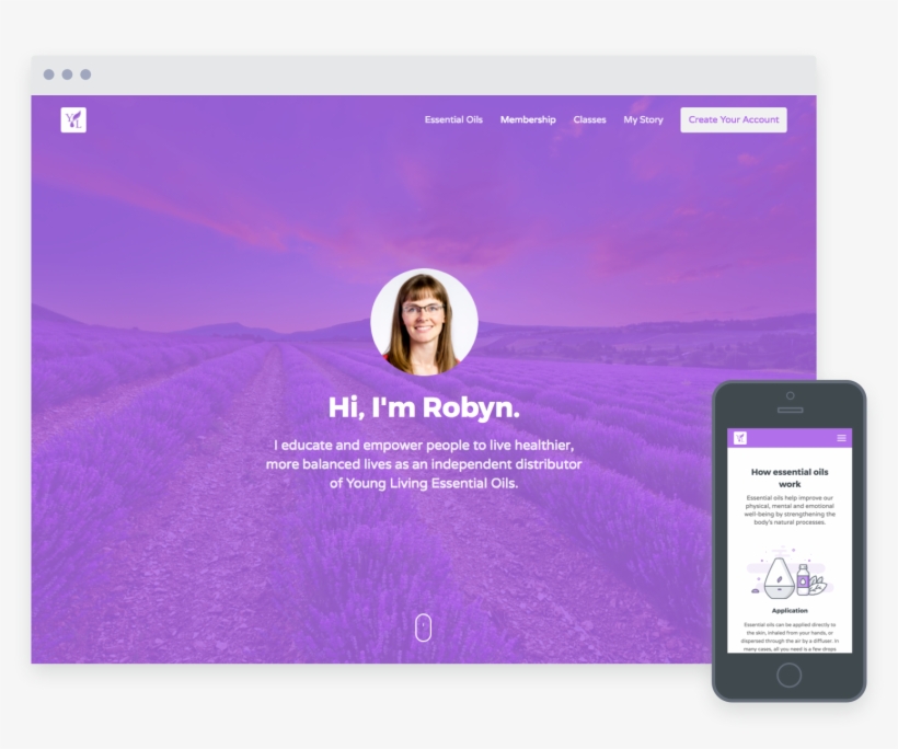 Go Live In A Matter Of Minutes - Young Living, transparent png