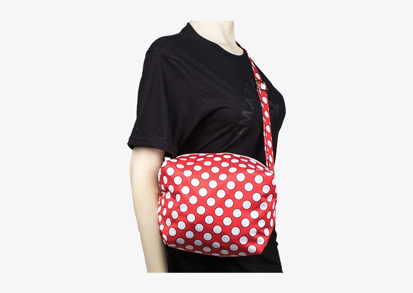Wayfarer Bag - Toodles - Smart Bottoms - Minnie Mouse - Polka Dot, transparent png