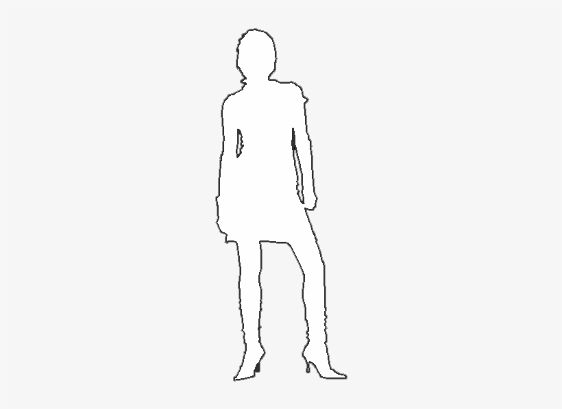 Woman Standing 3d View - Standing Woman, transparent png