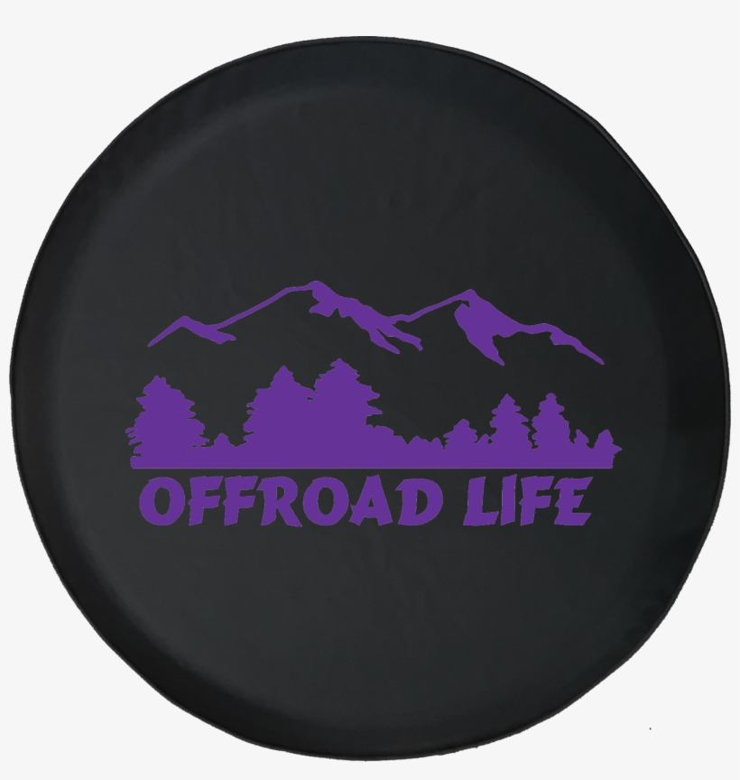 Offroad Life Mountains Tree Wildlife Scenery Offroad - Tirecoverpro Offroad Life - Mountain Range And Forestjeep, transparent png