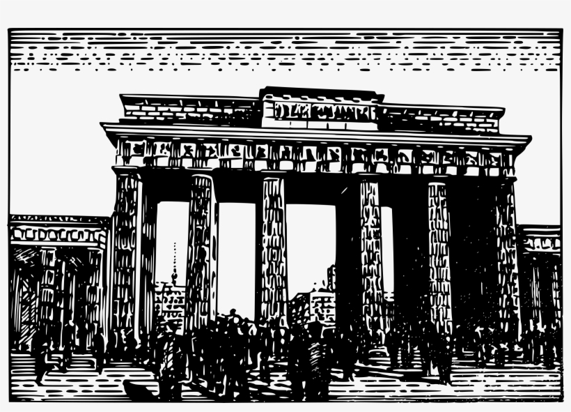 This Free Icons Png Design Of Brandenburg Gate, transparent png