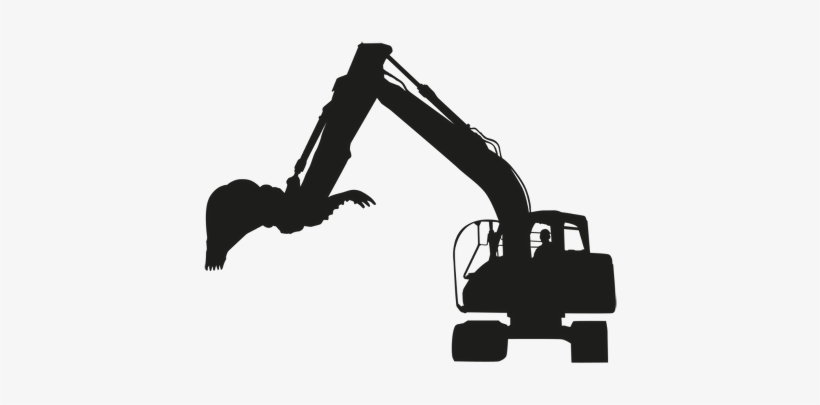 Page5 03 Page6 03 Silhouette Image Of A Truck Circle - Construction Truck Silhouette Png, transparent png
