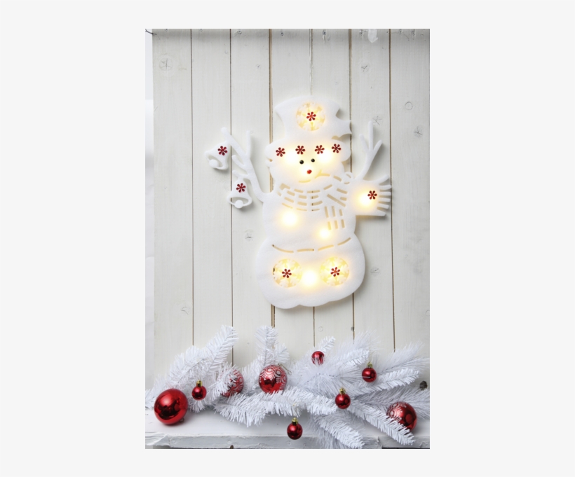 Silhouette Foamy - Batterridriven Snögubbe I Skumplast, Led - Star Trading, transparent png
