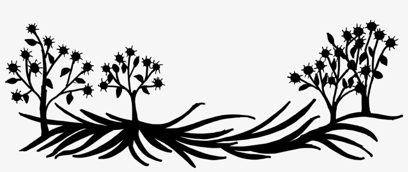 Free Download - Flower Silhouette Transparent Background, transparent png