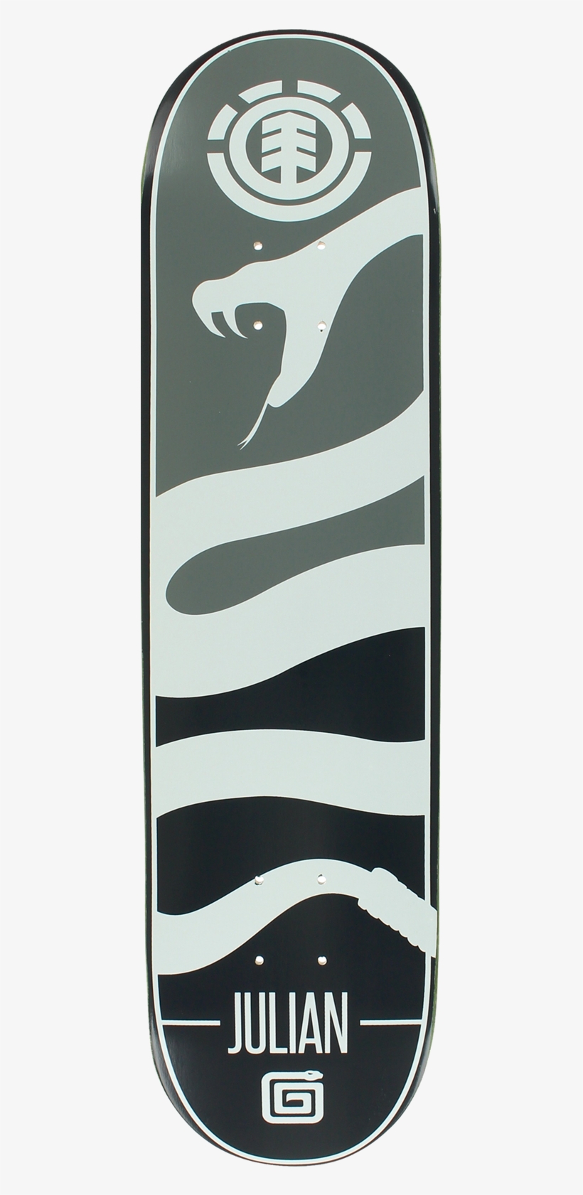 Element Julian Silhouette Skateboard Deck, transparent png