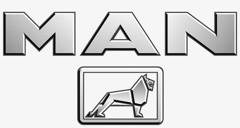 Man Truck Logo Png Clipart - Man Logo, transparent png