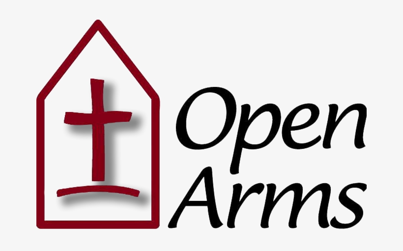 Open Arms Logo - Cross, transparent png
