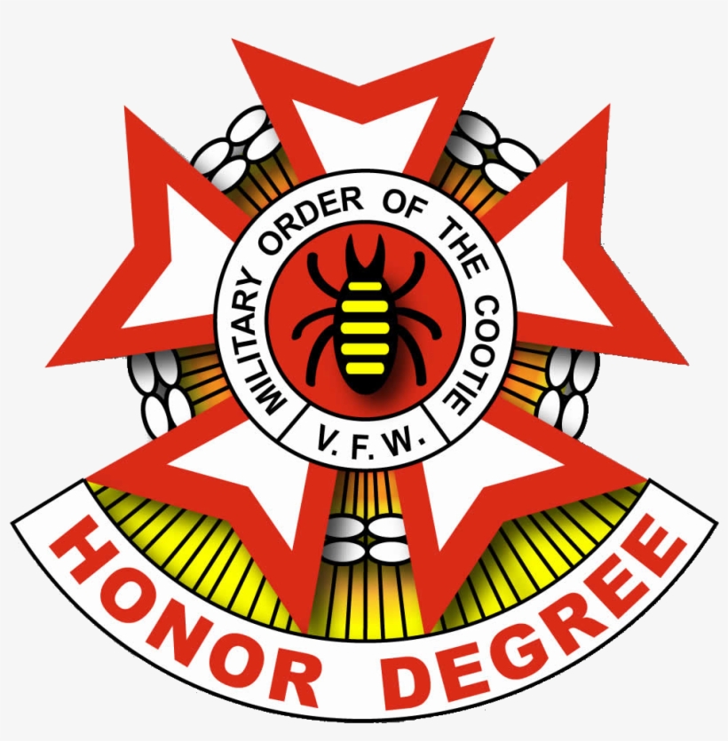 Military Order Of The Cootie, Honor Degree Of The Vfw - Military Order Of The Cooties, transparent png