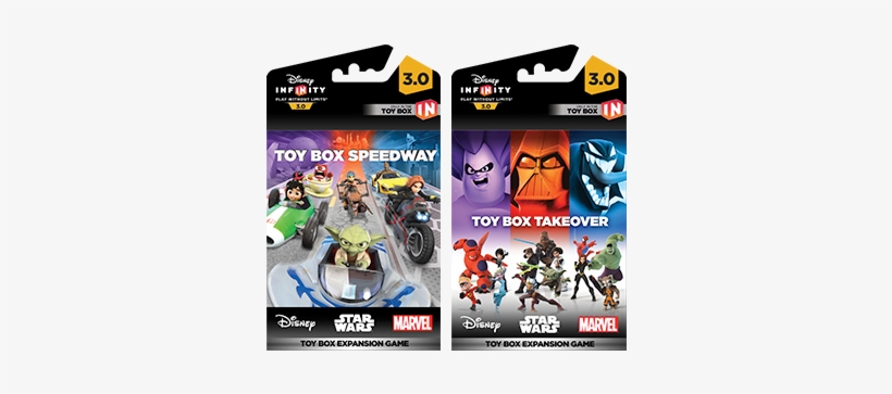 Disney Infinity - Disney Infinity 3.0 Toy Box Game Discs, transparent png