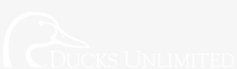 White, Download - Ducks Unlimited White Logo, transparent png