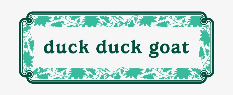 Logo - Duck Duck Goat Logo, transparent png