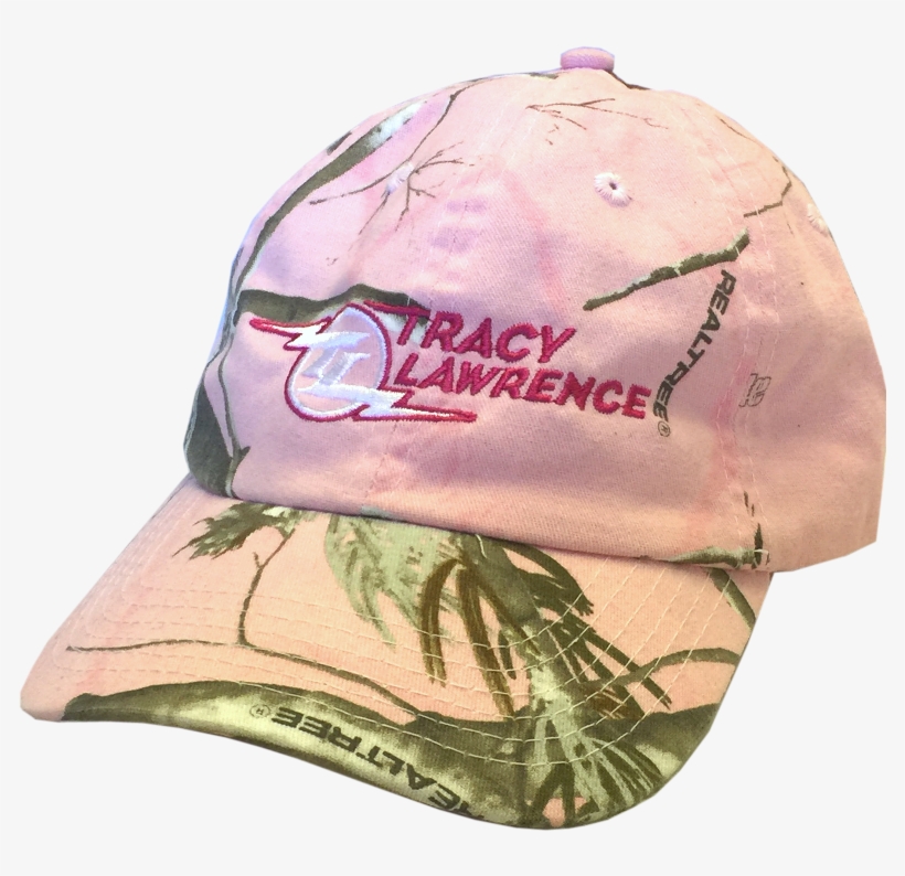 Tracy Lawrence Realtree Pink Camo Ballcap - Camo Ballcap, transparent png