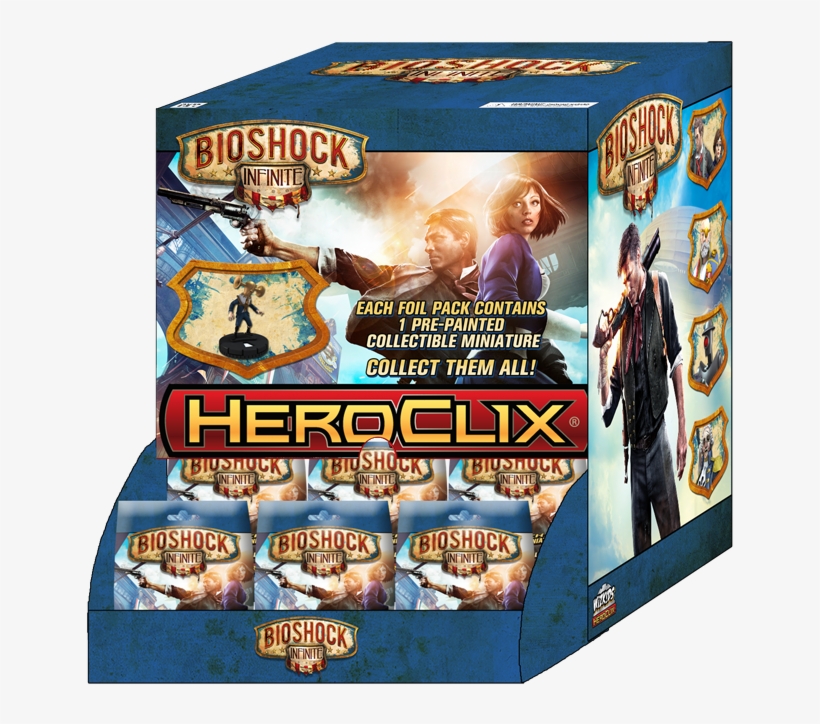Adorable Heroclix Bioshock Infinite Miniatures Set - Heroclix Gravity Feed, transparent png
