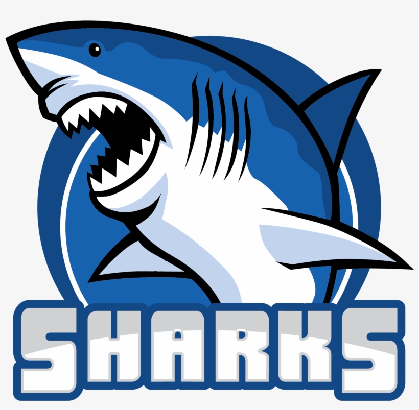 Bq Tball Teamlogo V05 Sharks1 - Tiger Shark, transparent png