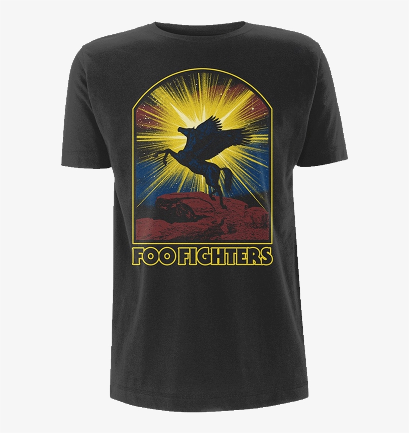 Foo Fighters - Winged Horse - Foo Fighters - Horse (donna Tg. S), transparent png
