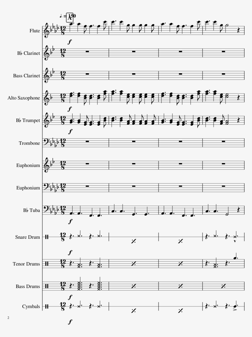 Holiday Sheet Music Composed By Green Day Arr - Somebody To Love Clarinet, transparent png