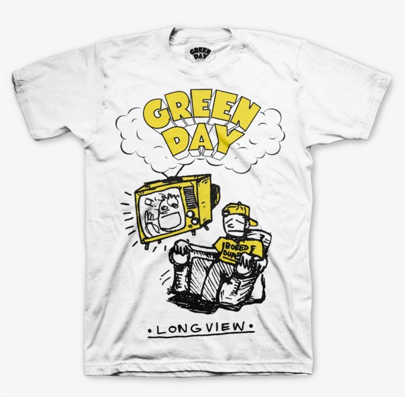 Longview T-shirt Green Day Store Green Day Shirt, Green - Vintage Cher T Shirt, transparent png