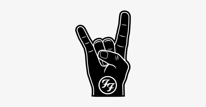Metal Fingers Mini Pin Foo Fighters Store - Foo Fighters, transparent png
