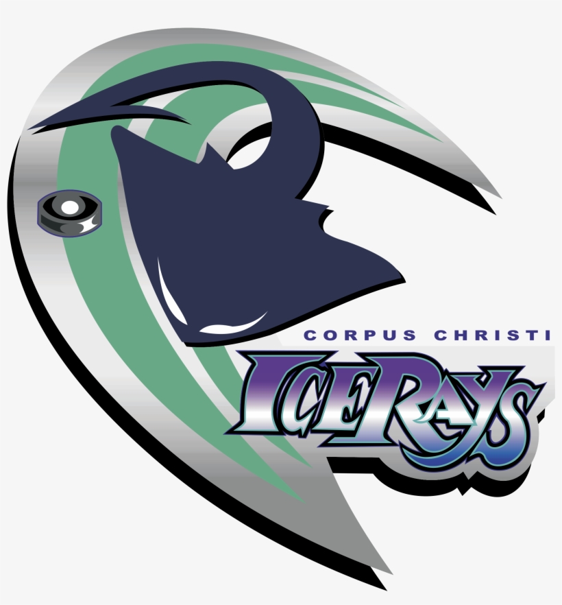 Corpus Christi Ice Rays Logo Png Transparent - Corpus Christi Icerays Logo, transparent png