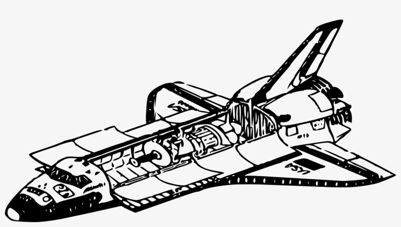 Rocket Nasa Space Shuttle - Space Clip Art, transparent png