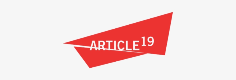 Cropped Artigo 19 Logo Quadrado - Article 19 Bangladesh Logo, transparent png
