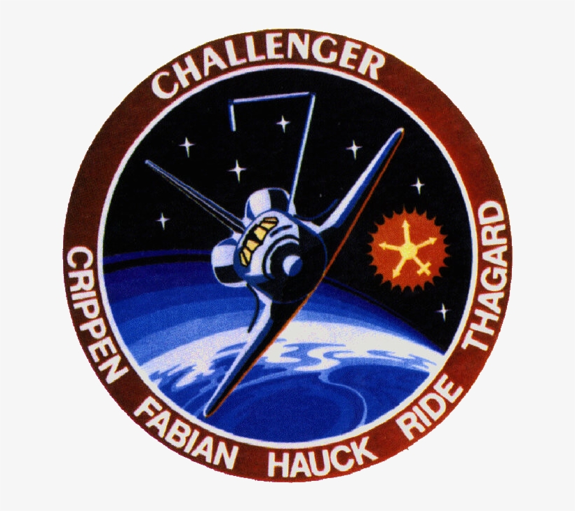 Sts 7 Patch - Nasa Sally Ride Patch, transparent png
