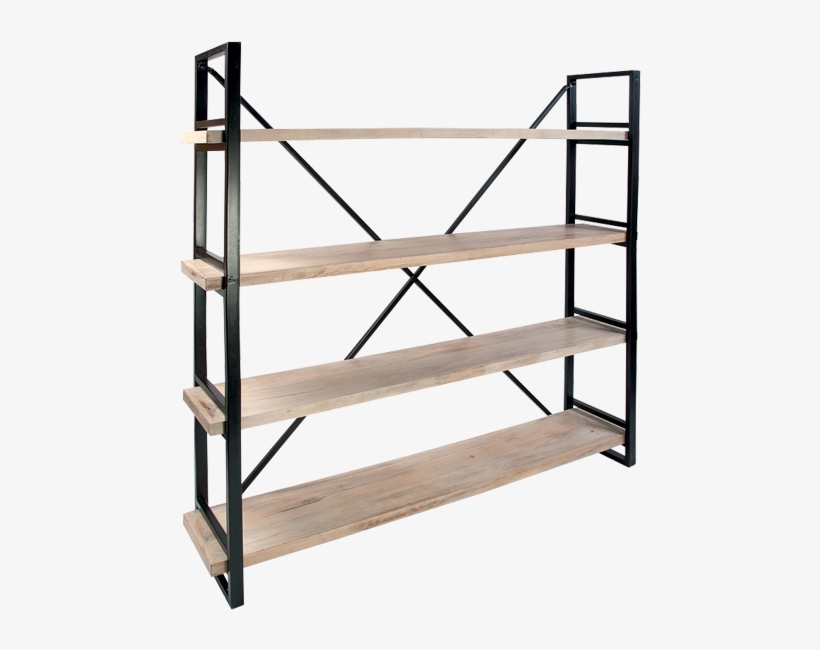 Loft High Shelving Unit - Industrial Style Shelving Nz, transparent png