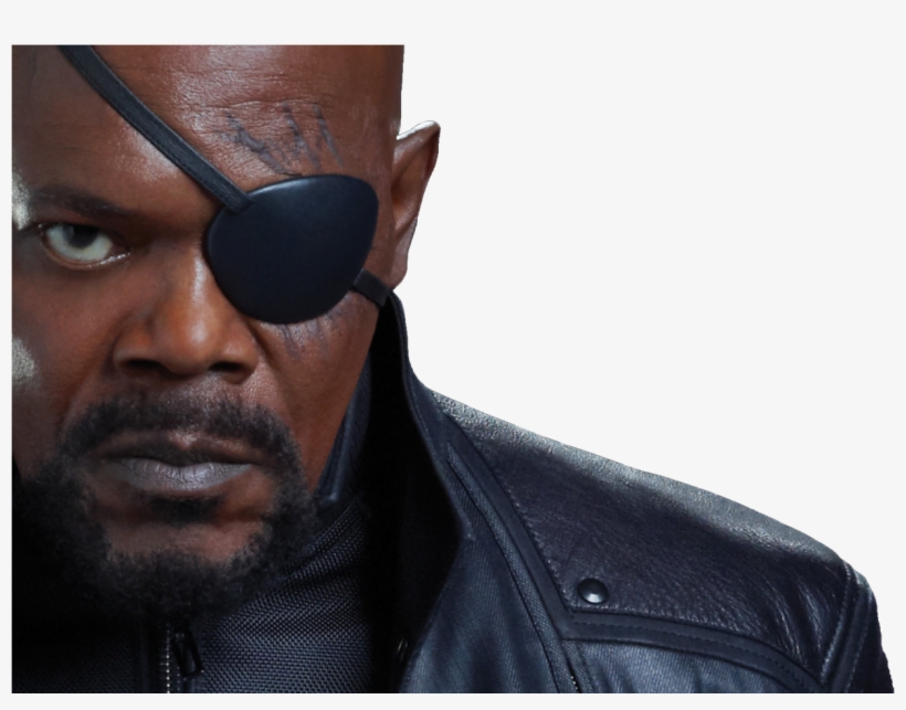 Render - Nick Fury - Infinity War Nick Fury Message, transparent png