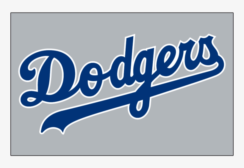 Los Angeles Dodgers Logos Iron Ons - Dodgers T Shirt White, transparent png