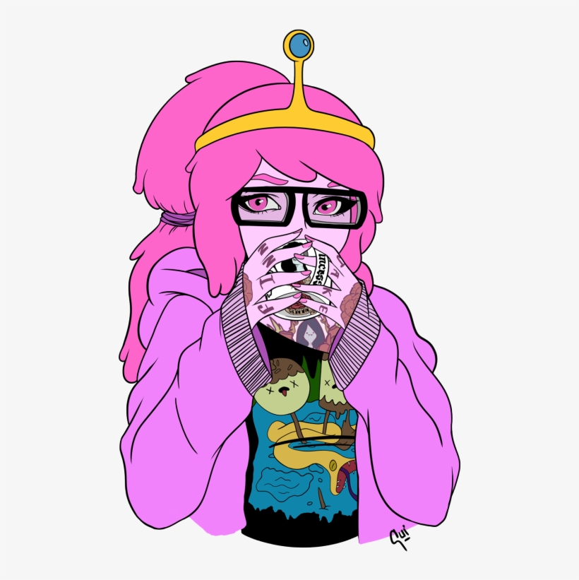 Princess Bubblegum Portrait By Guiganoide Features - Marcel Lee X Princess Bubblegum, transparent png