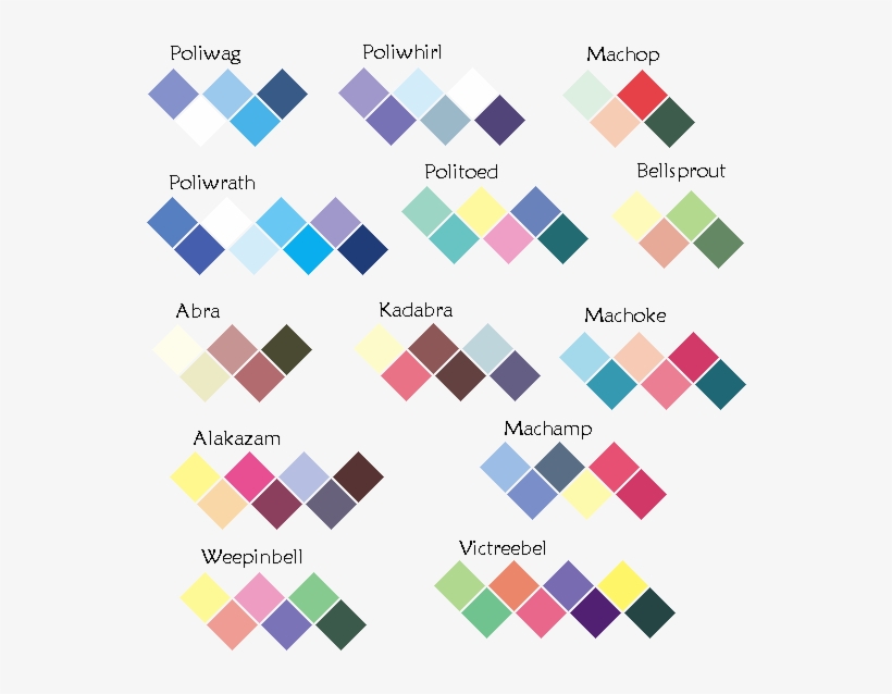 Pom Rania's Blog Fourth Set Of Palettes - Graphic Design, transparent png