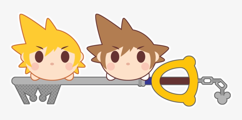 Roxas And Sora X Tsum Tsum - Tsum Tsum Kingdom Hearts, transparent png