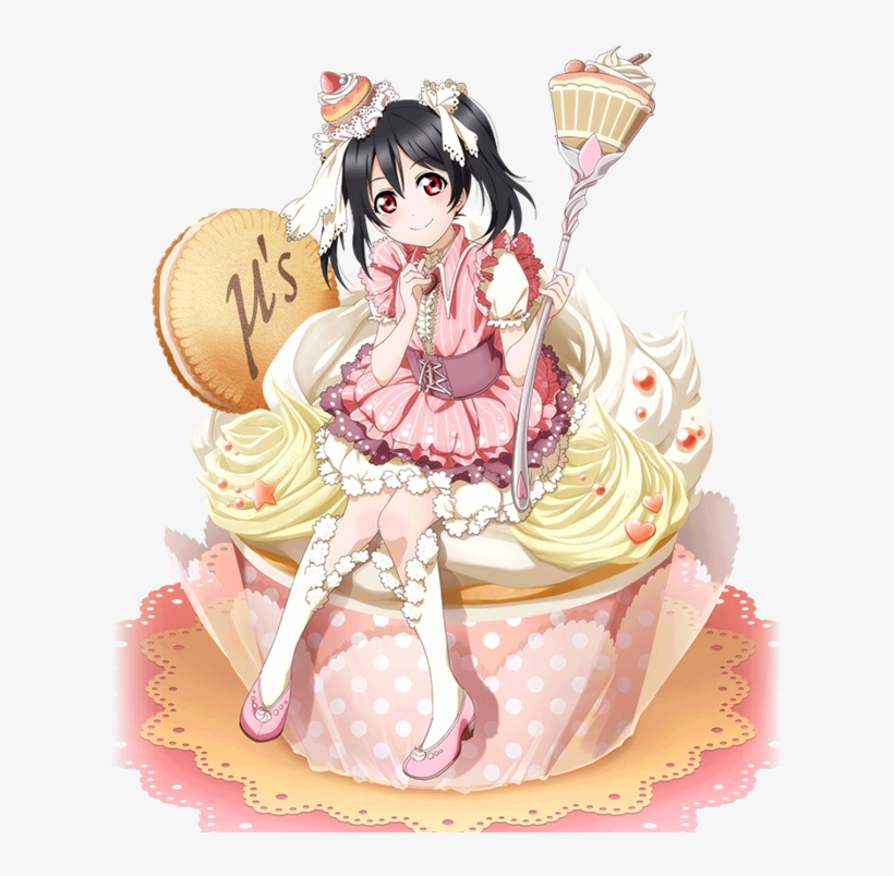 *~nico Nico Nii~* - Love Live Nico Cake, transparent png