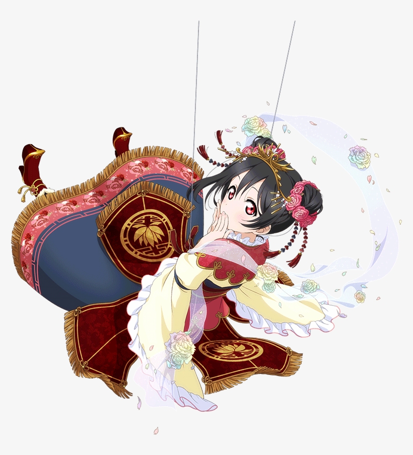 Download Images - Lovelive Nico Yazawa Seven Mascot Awakening God Dress, transparent png