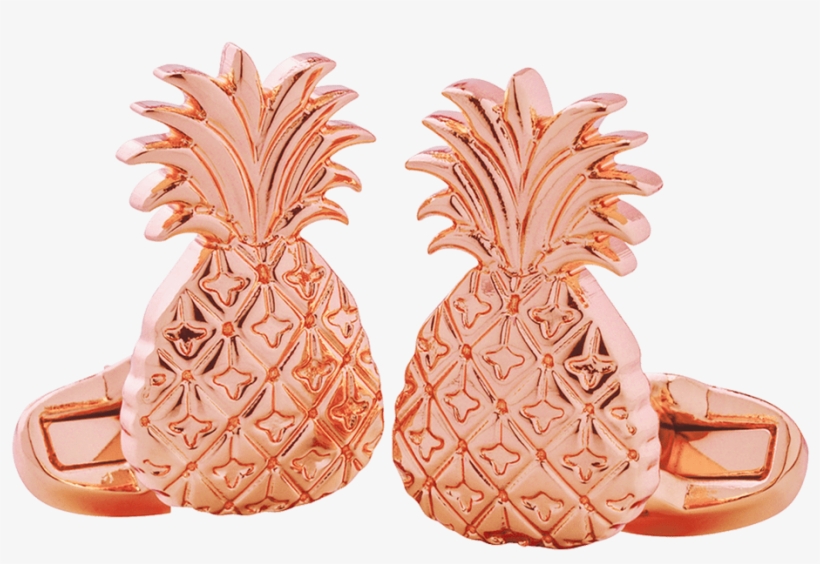 Elyx Boutique Copper Pineapple Cufflinks Cutout Min - Absolut Elyx Vodka 70cl, transparent png