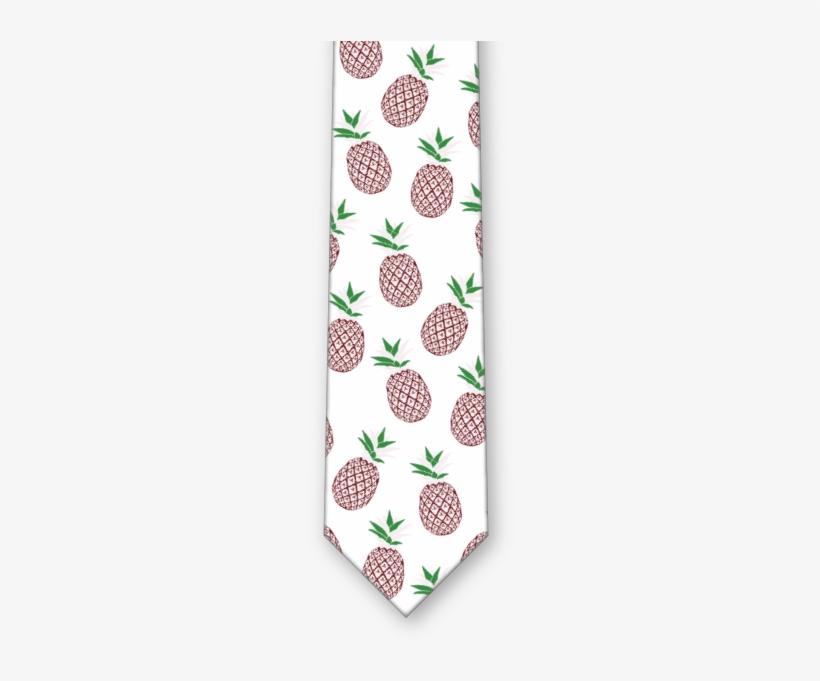 Pineapples Necktie - Seedless Fruit, transparent png