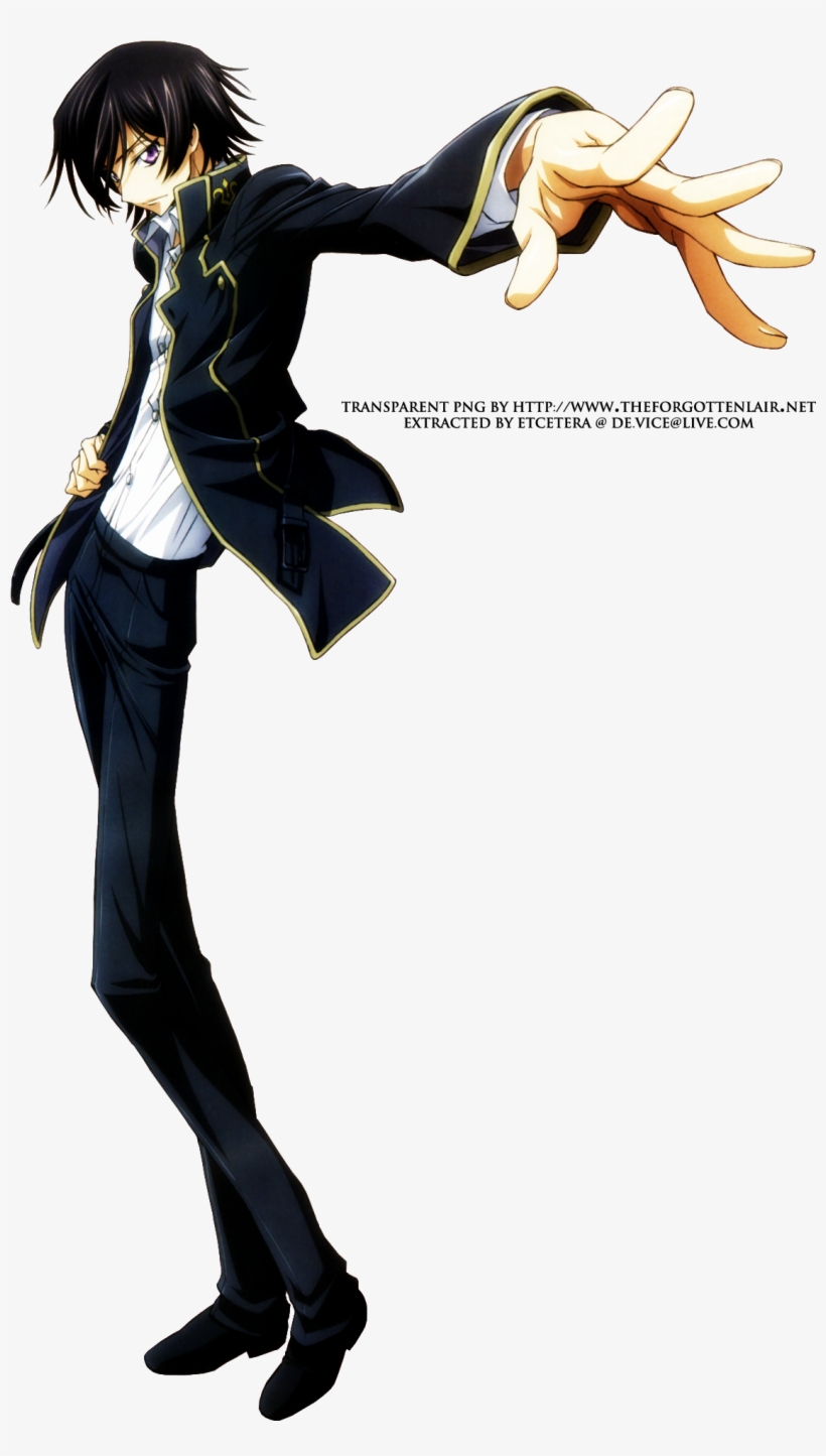 Http - //www - Theforgottenlair - Net/resource/png/69 - Png Lelouch Code Geass, transparent png