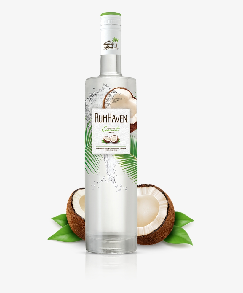 Coconut Water Rum Rumhaven Rum 580x908 PNG Download PNGkit
