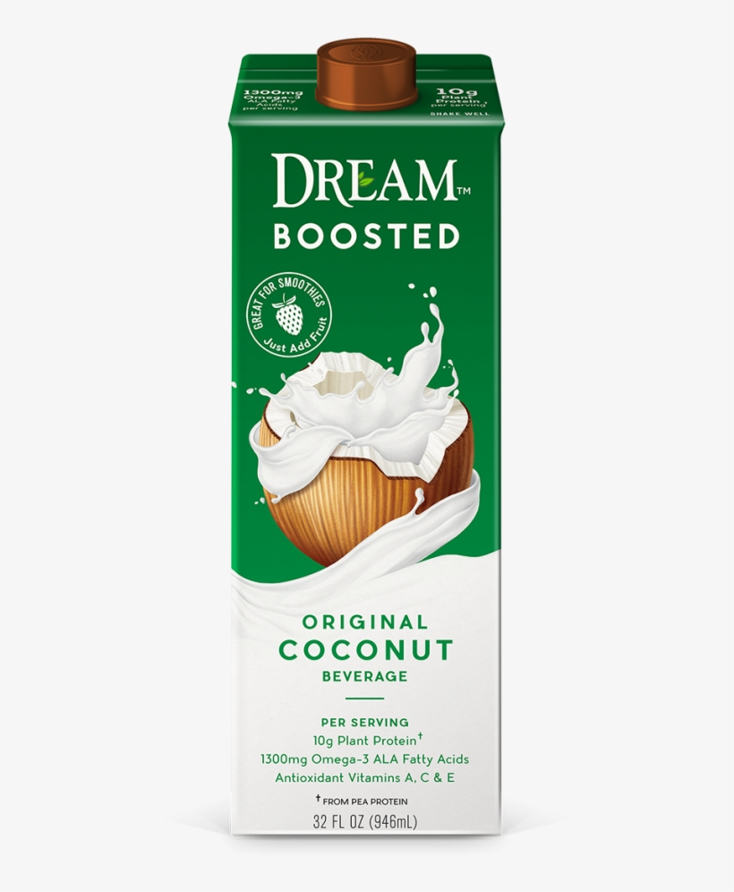 Original Coconut Beverage - Dream Boosted Coconut Original, transparent png