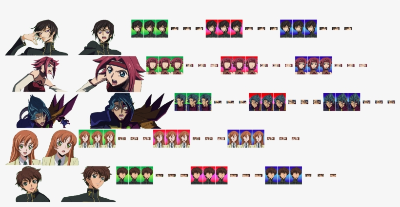 Click For Full Sized Image In-game Facesets - Cartoon, transparent png