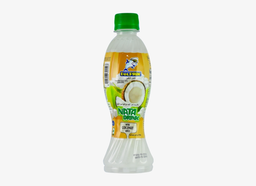 Nata De Coco With Coconut Drink - Dolphin Drink With Grape Juice 350 Ml, transparent png