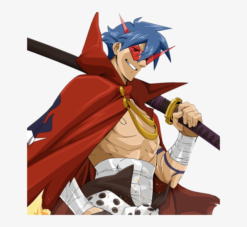 Kamina - Tengen Toppa Gurren Lagann 3, transparent png