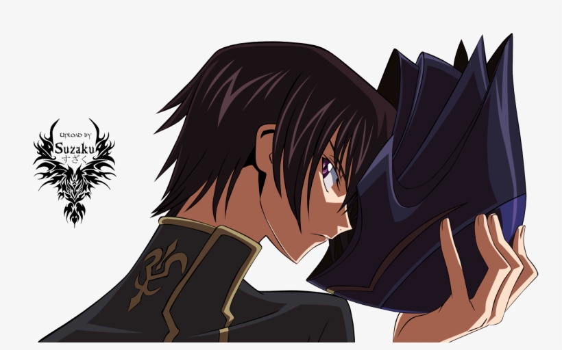 Titre Original Code Geass Lelouch Takes Off Mask 2400x1384 Png Download Pngkit