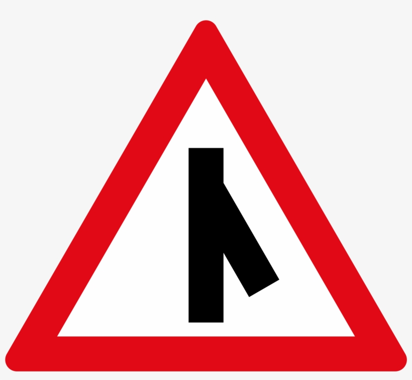 Sharp Junction Right - Intersezione At Con Diritto Di Precedenza, transparent png