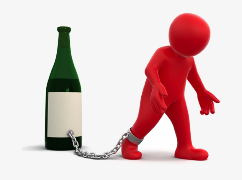 Source - Alcohol Addiction, transparent png