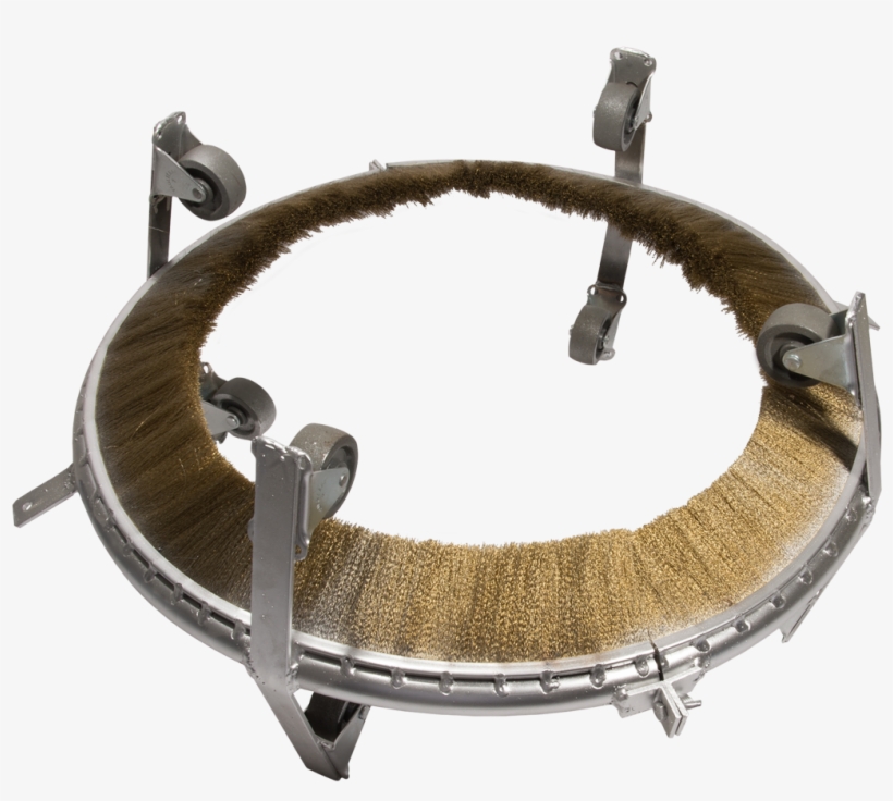 Full Circle Brass Brush - Steel, transparent png
