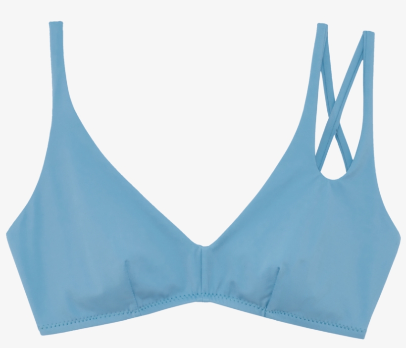 Elias Bikini Top Celeste - Bikini, transparent png