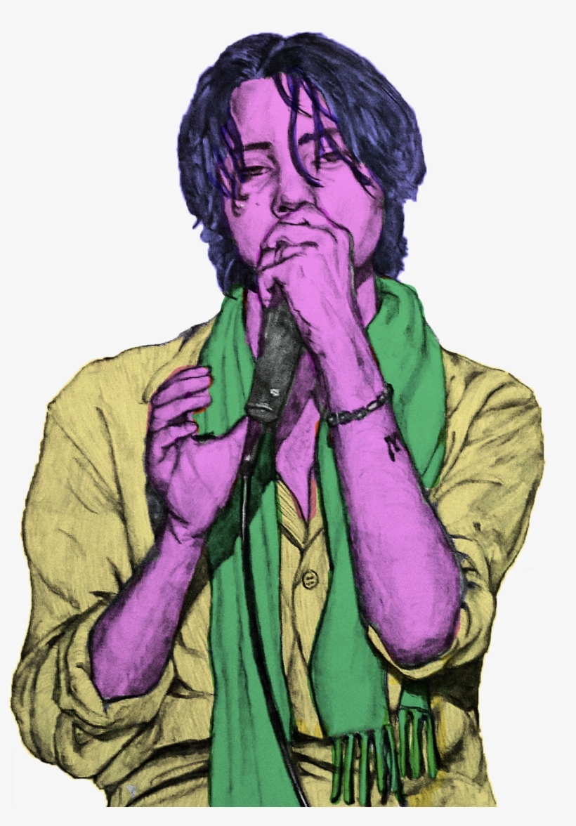 Elias Bender Rønnenfelt Iceage - Illustration, transparent png