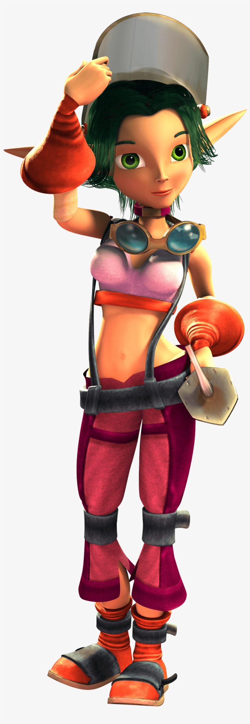 Keira Jak And Daxter The Lost Frontier - Jak X Keira, transparent png