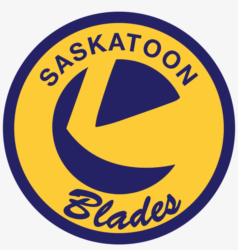 Pacman Logo New - Saskatoon Blades Logo, transparent png